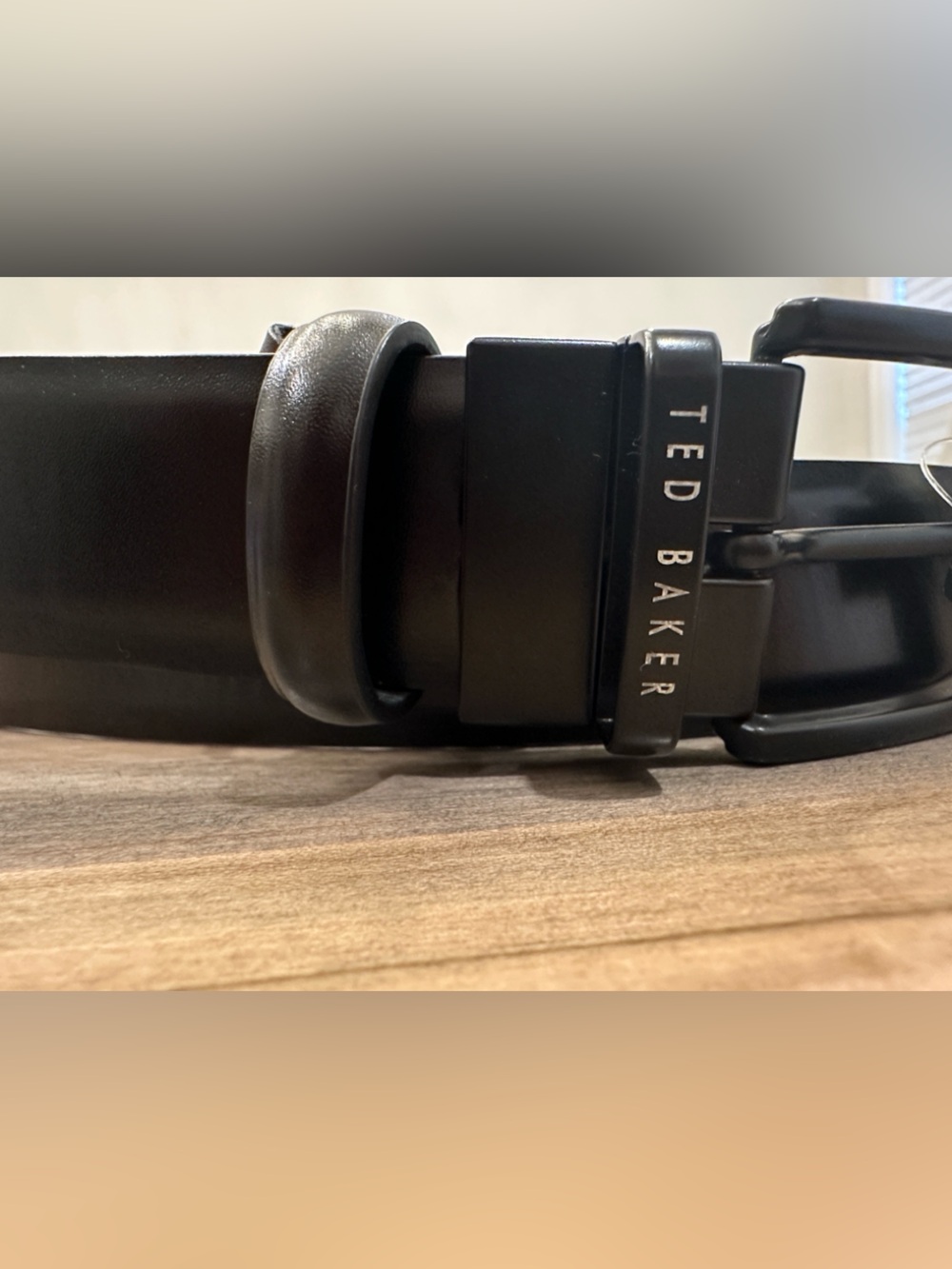 Ted Baker Black and Brown Reversible Men's Leather Belt